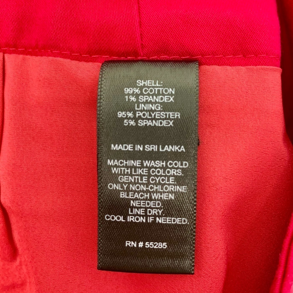 Express Cotton Fuchsia Stretchy Pencil Skirt Women’s Size 4 - Picture 7 of 8